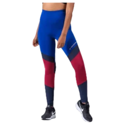 Blocked Legging Full Length Blue