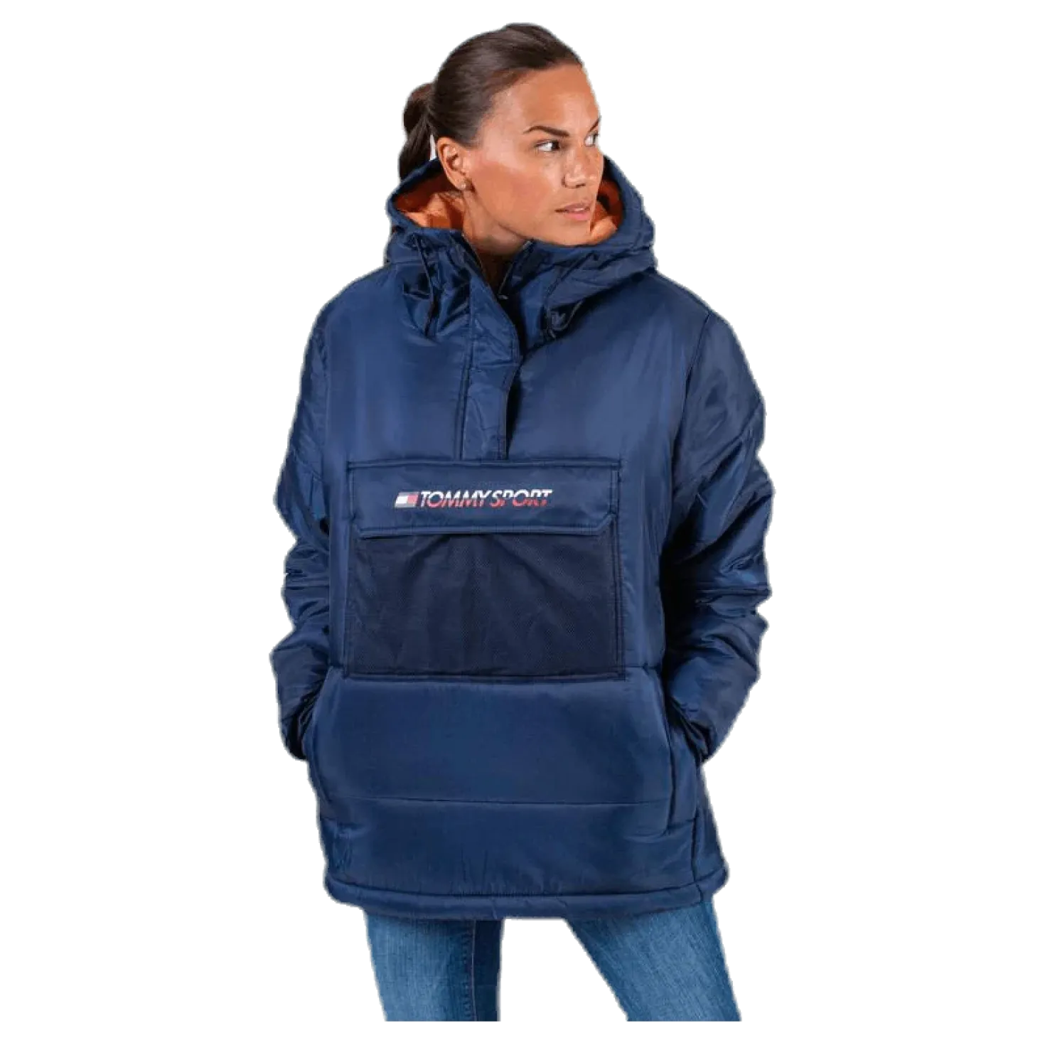 Block Insulation Jacket Blue