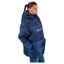 Block Insulation Jacket Blue