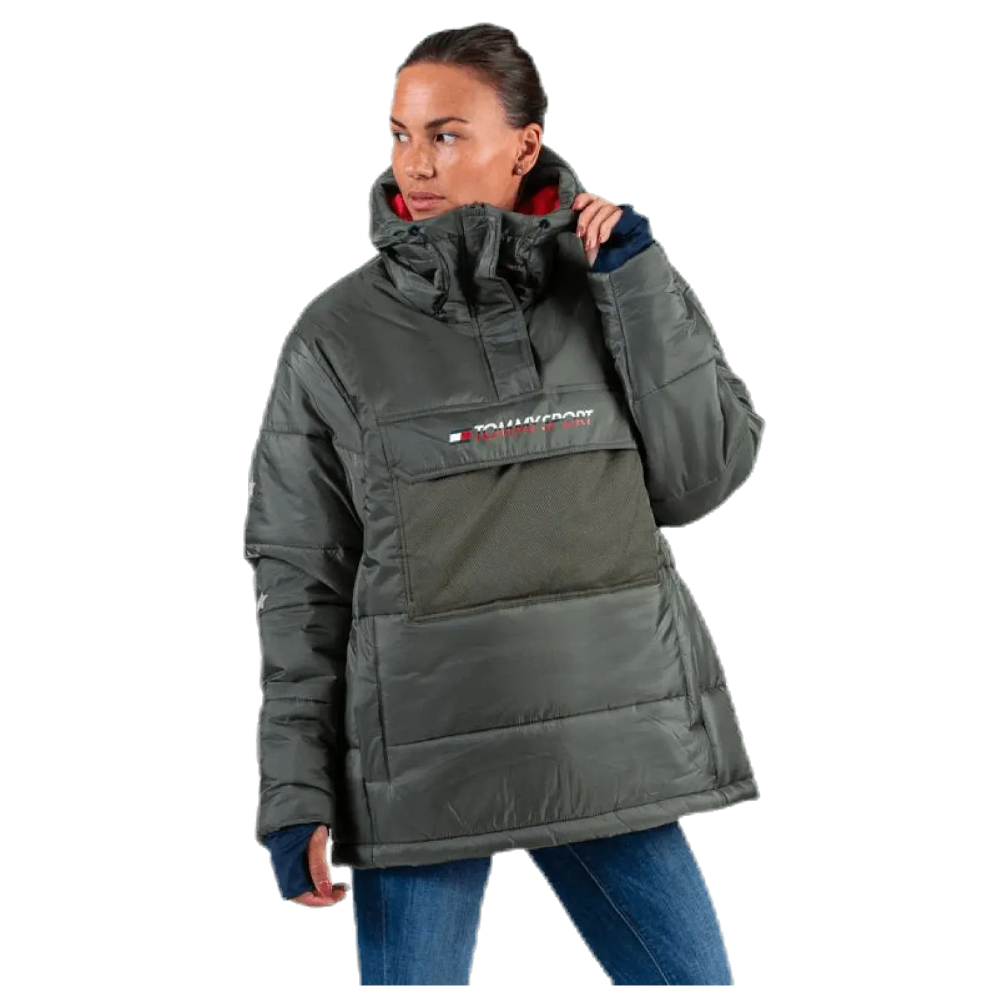 Block Insulation Jacket Patterned