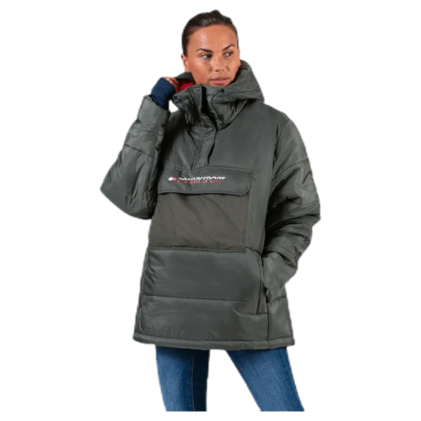 Block Insulation Jacket Patterned