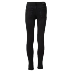 Blush Skinny Raw Jeans Black