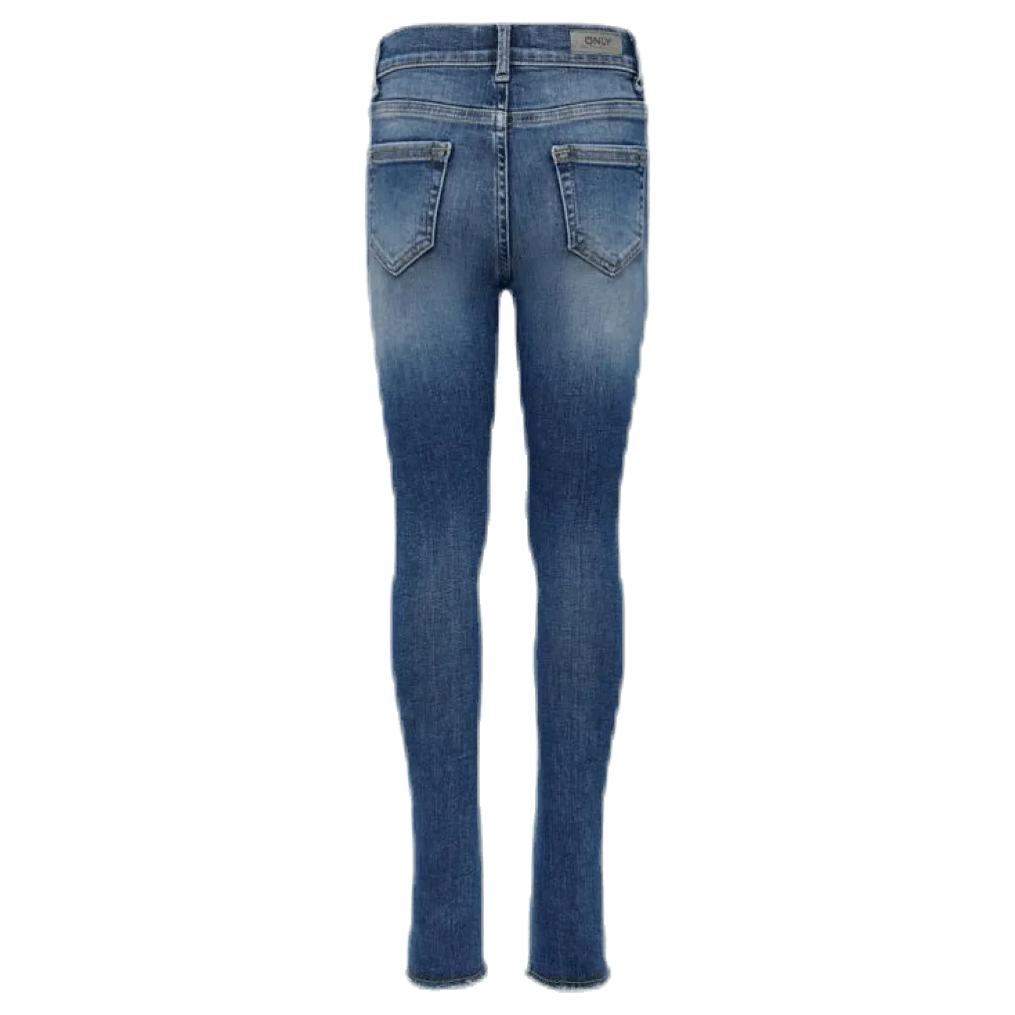 Blush Skinny Raw Jeans Blue