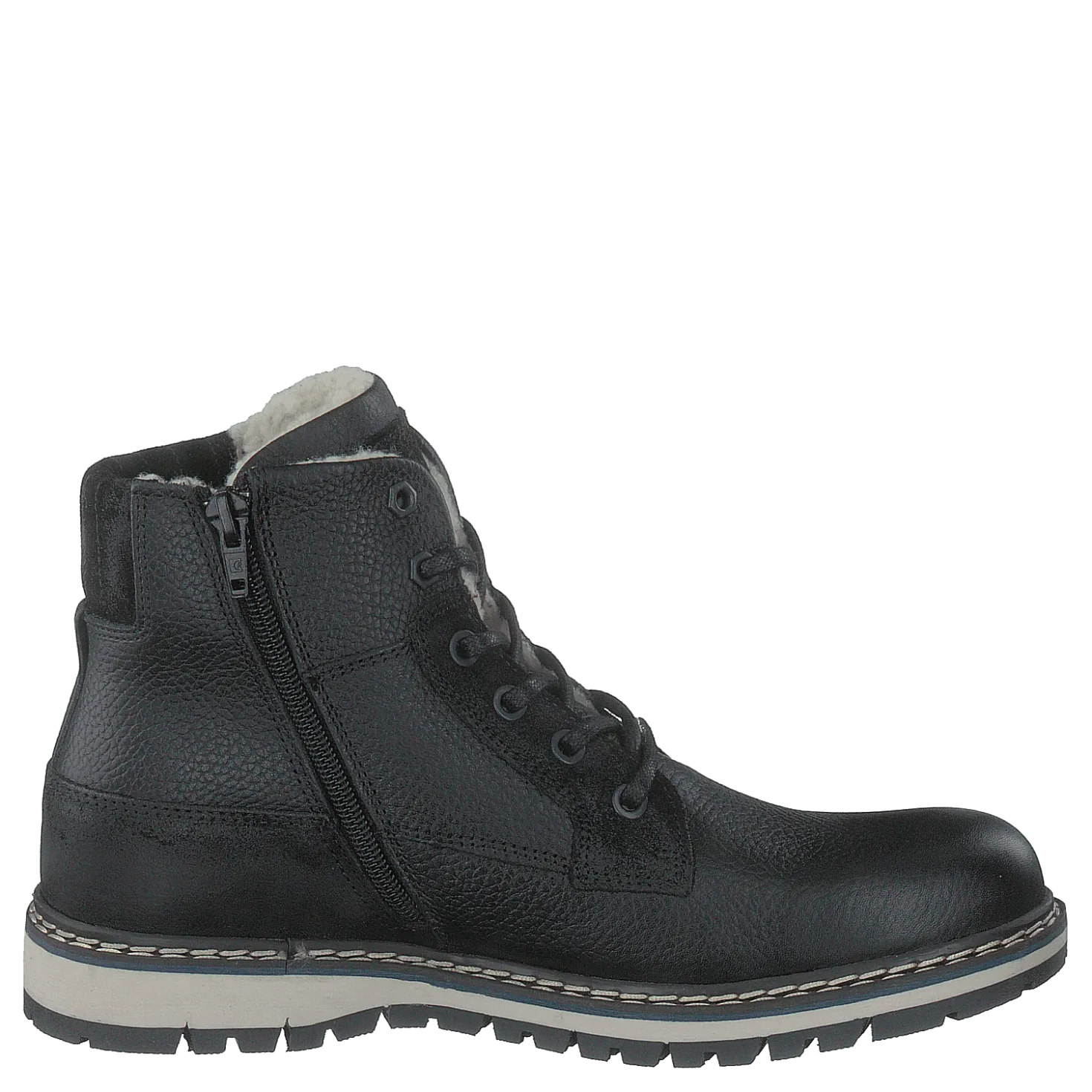 Boaz Hi Fur M Blk
