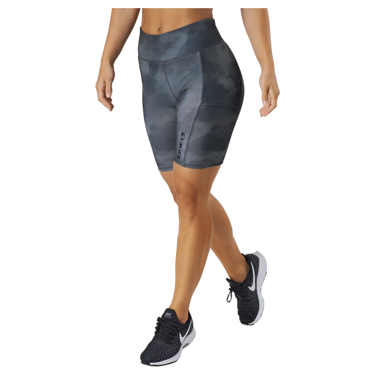 Bonnie Cycle Shorts Cinder Tie Dye