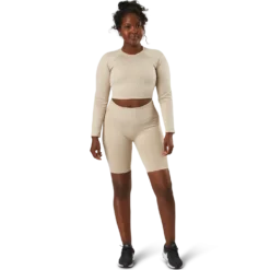 Bonnie Ribbed Shorts Beige