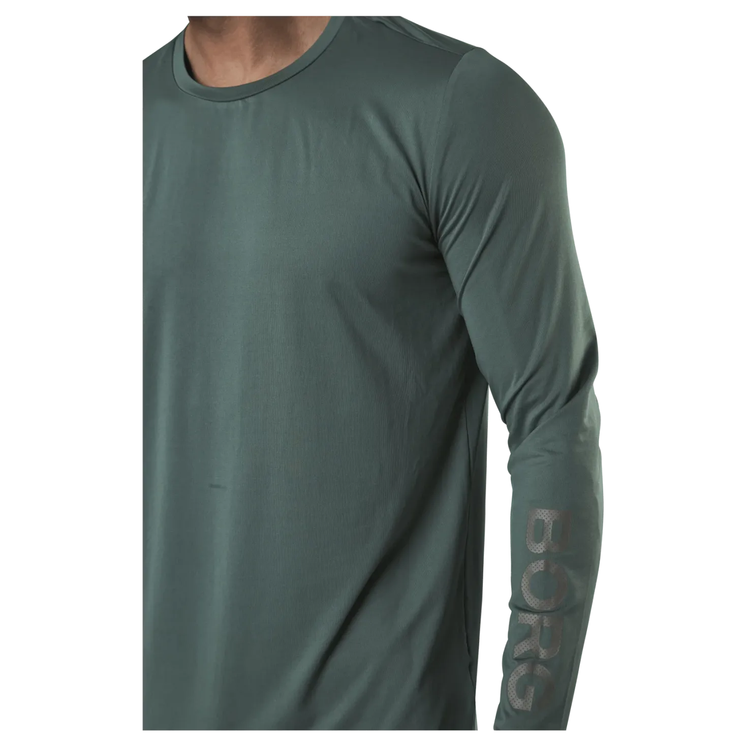 Borg LS Tee Green