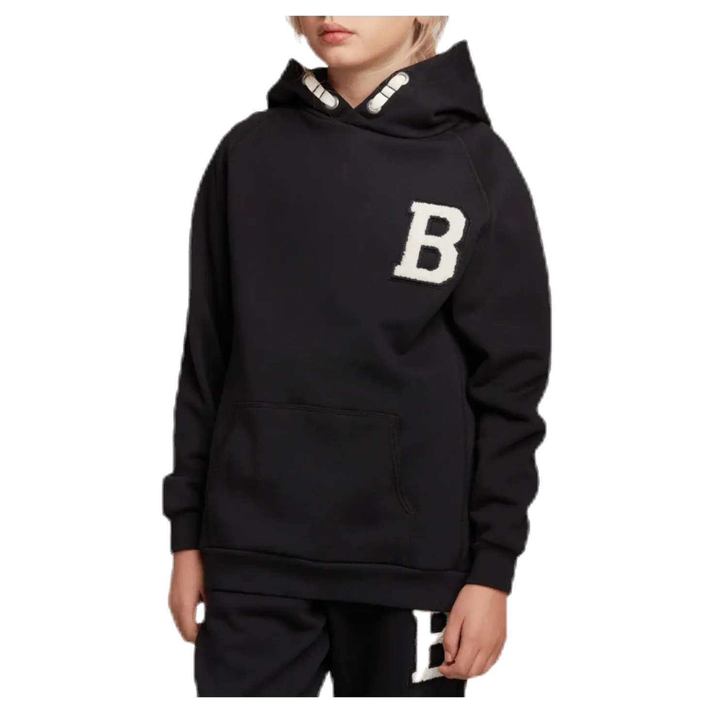Borg Sport Hoodie Junior Black