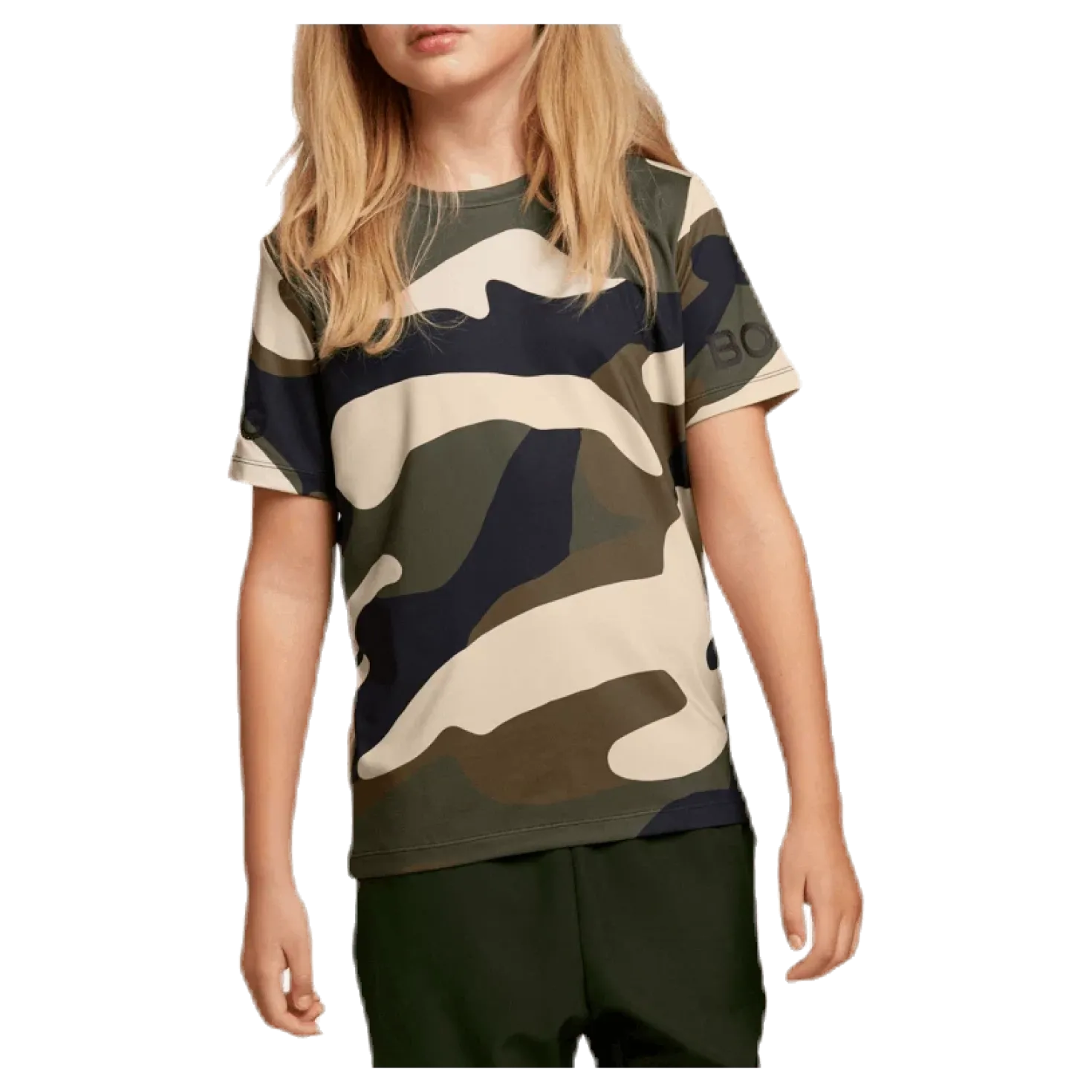 Borg Tee Camo Junior Patterned