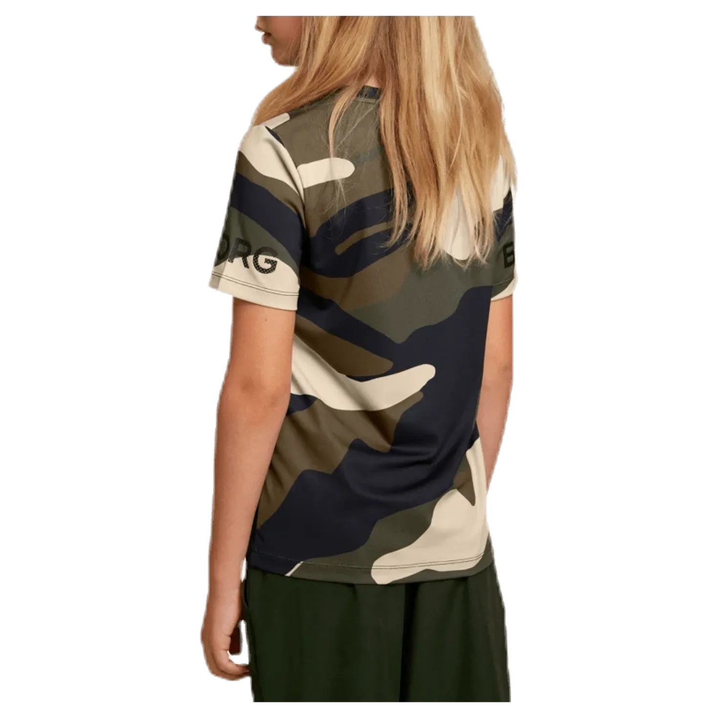Borg Tee Camo Junior Patterned