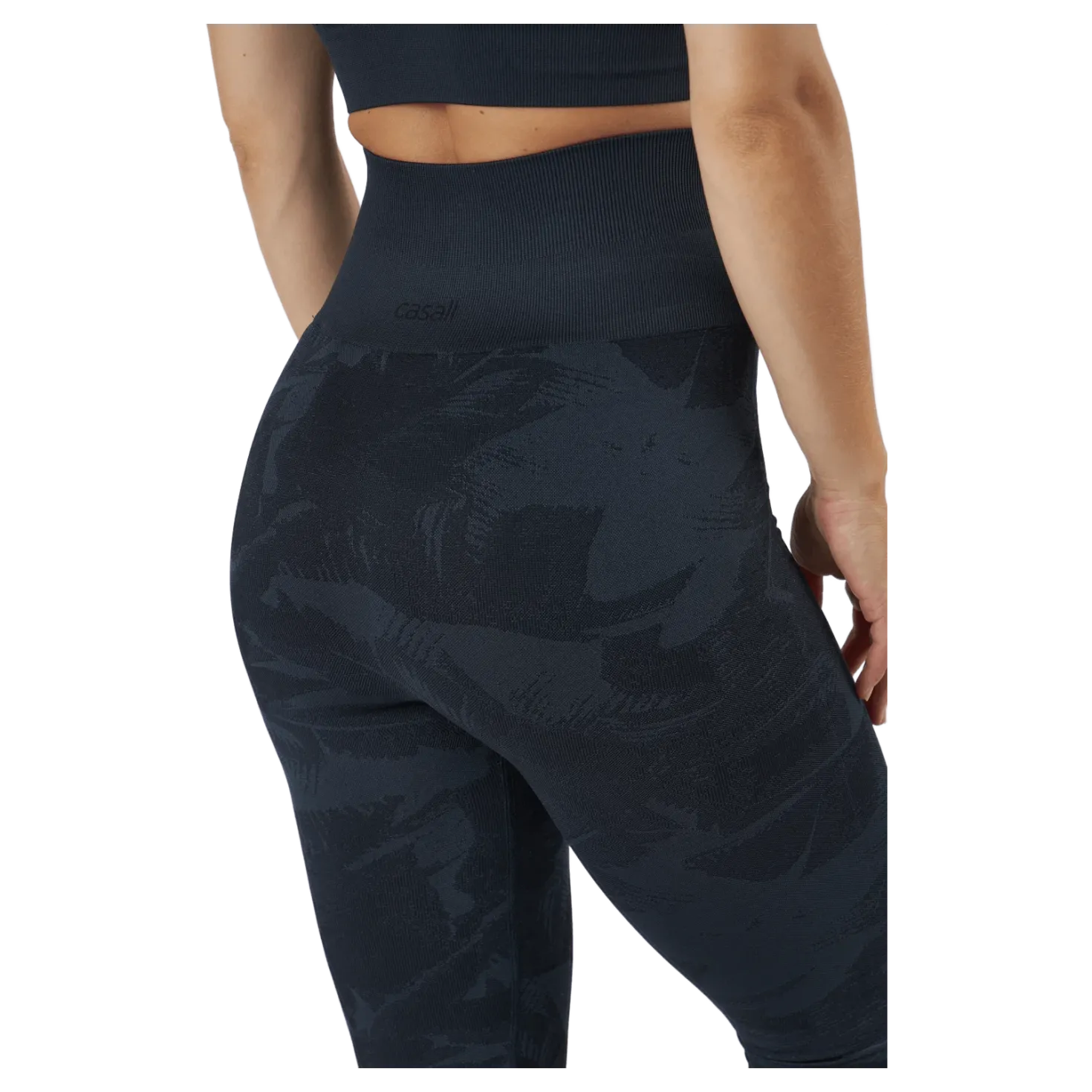 Botanical Seamless Tights Botanical Blue