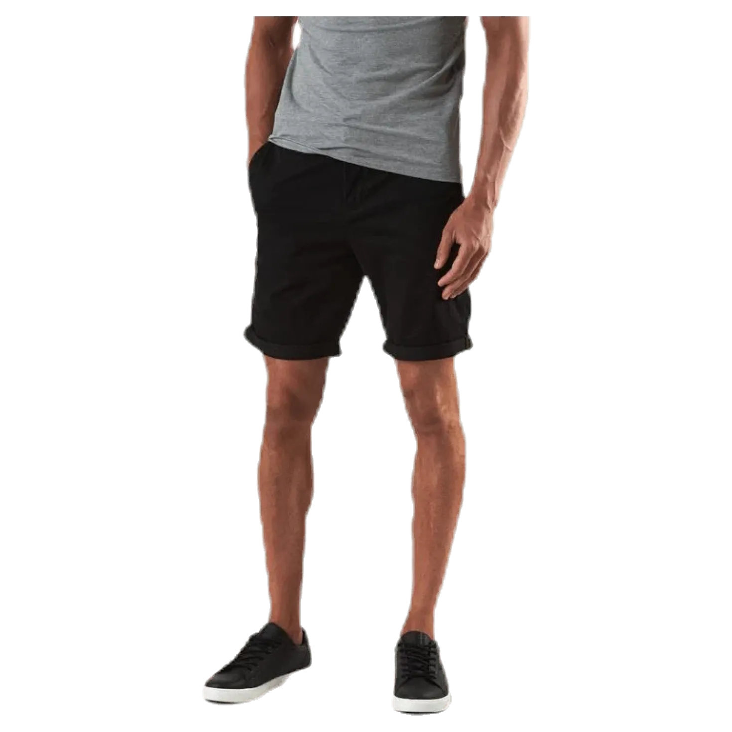 Bowie Shorts Solid Black