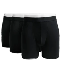 Boxer-Brief Extra Long 3-pack Black