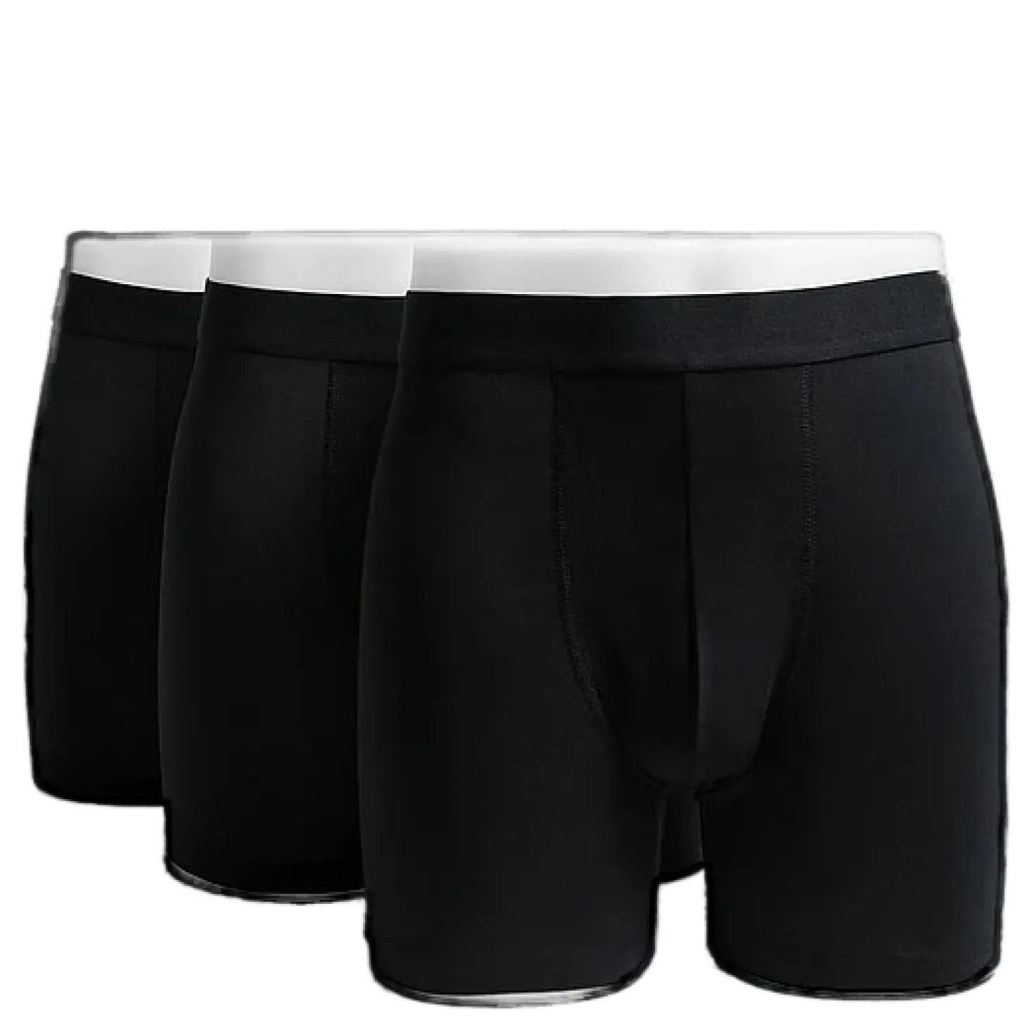 Boxer-Brief Extra Long 3-pack Black