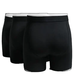Boxer-Brief Extra Long 3-pack Black