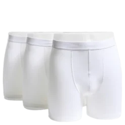 Boxer-Brief Extra Long 3-pack White