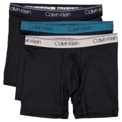 Boxer Brief 3pk B- Black, Ash, Mediterranea Wb