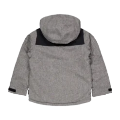 Boys Dugout Jacket Black/Grey