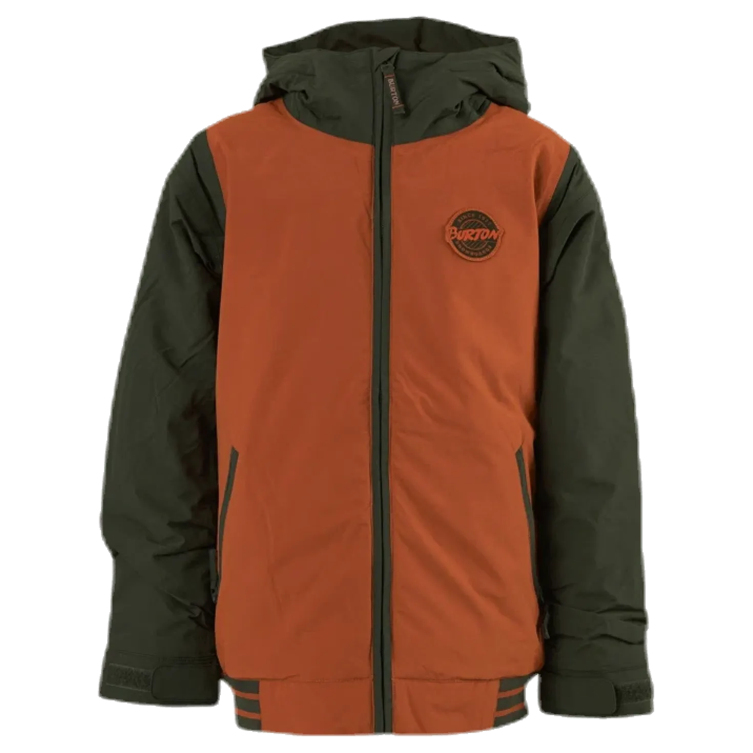 Boys Gameday Jacket Brown/Green