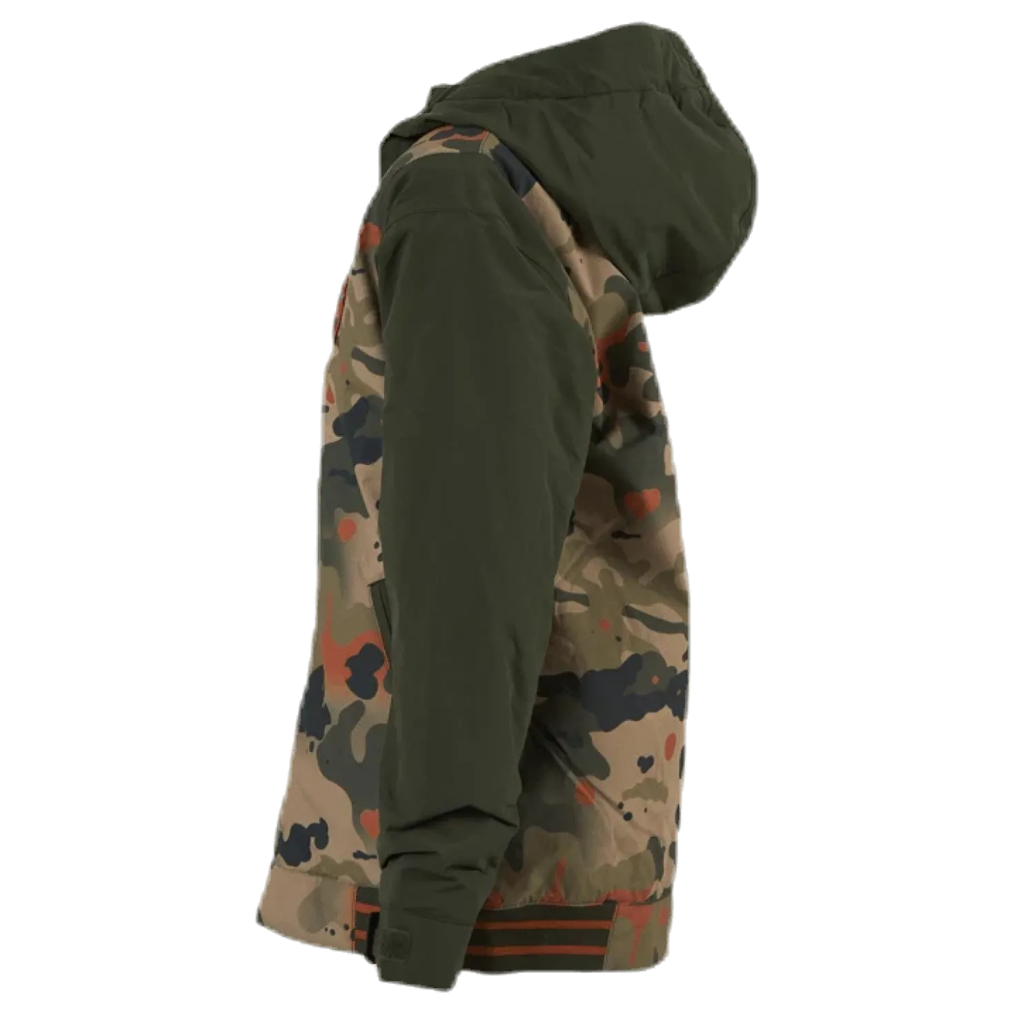 Boys Gameday Jacket Patterned/Green