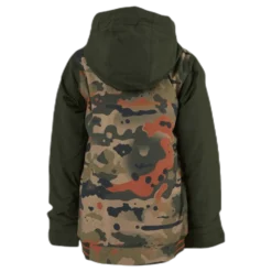 Boys Gameday Jacket Patterned/Green