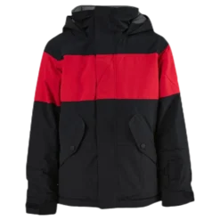 Boys Symbol Jacket Black/Red
