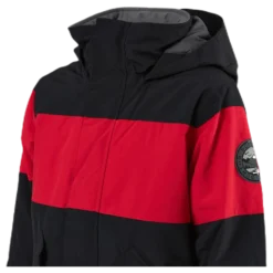 Boys Symbol Jacket Black/Red