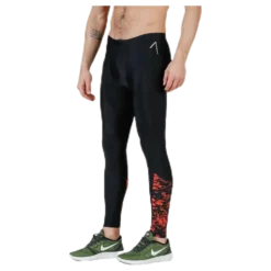 Brace Compression Tights Black/Red