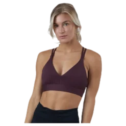 Braid Sports Bra Red