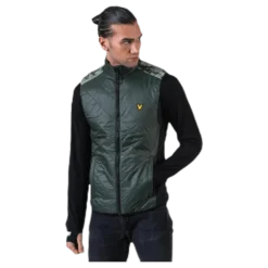 Brandon Chevron Gilet Green
