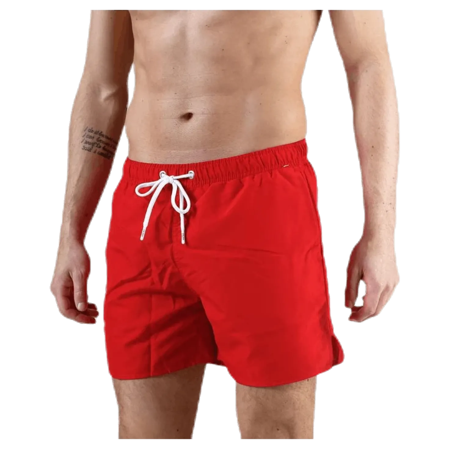 Breeze Long Swim Shorts Red
