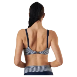 Brighton Twisted Soft Bra Blue/White