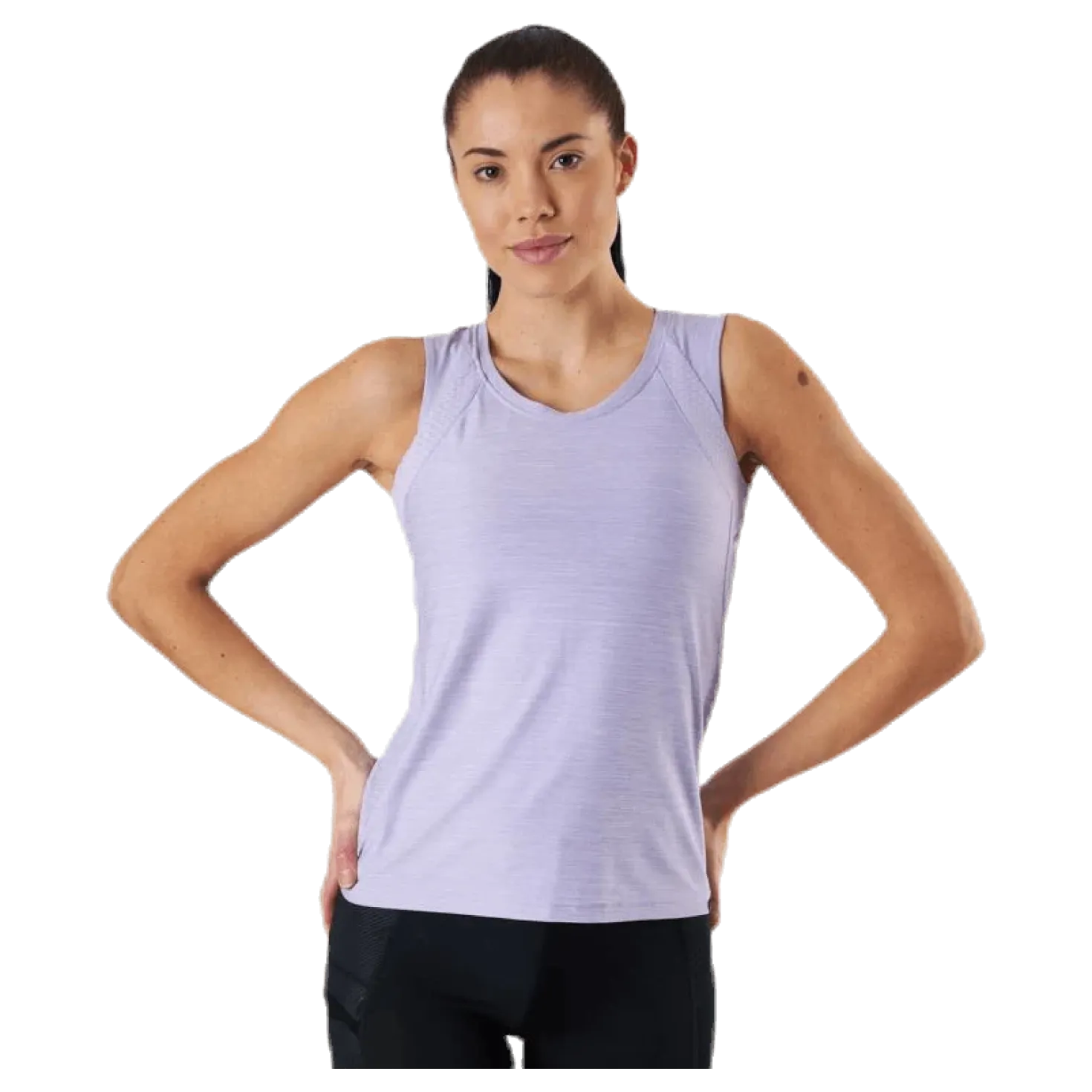 Bright Tech Singlet Purple