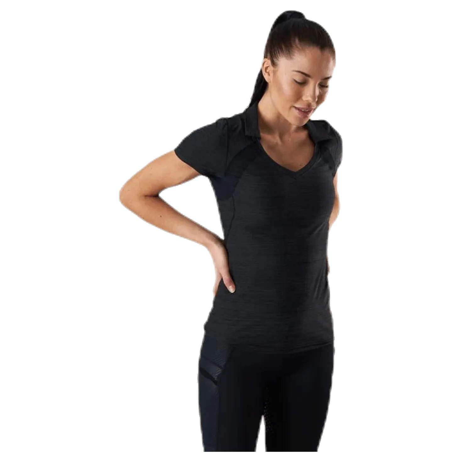 Bright Tech Tee Black