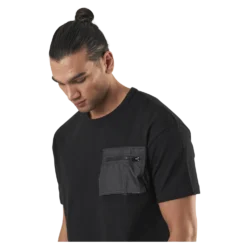 Bright Tee Ss Crew Neck Black