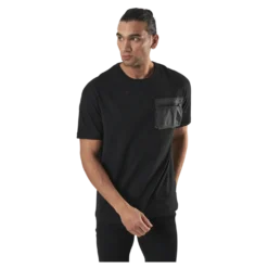Bright Tee Ss Crew Neck Black