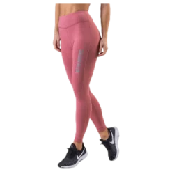 Brushed Full Length Tight W Pink