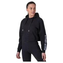 B Sport Cropped Hood Black