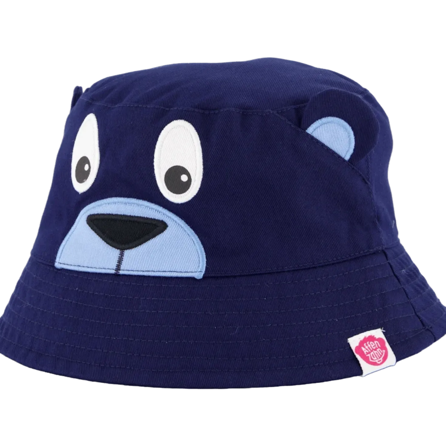 Bucket Hat Bear Blue Medium