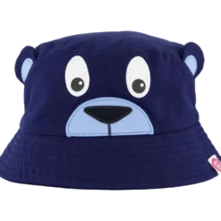 Bucket Hat Bear Blue Medium