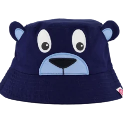 Bucket Hat Bear Blue Small