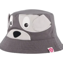 Bucket Hat Dog Brown Medium