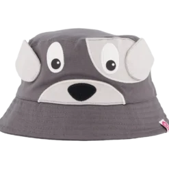 Bucket Hat Dog Brown Medium