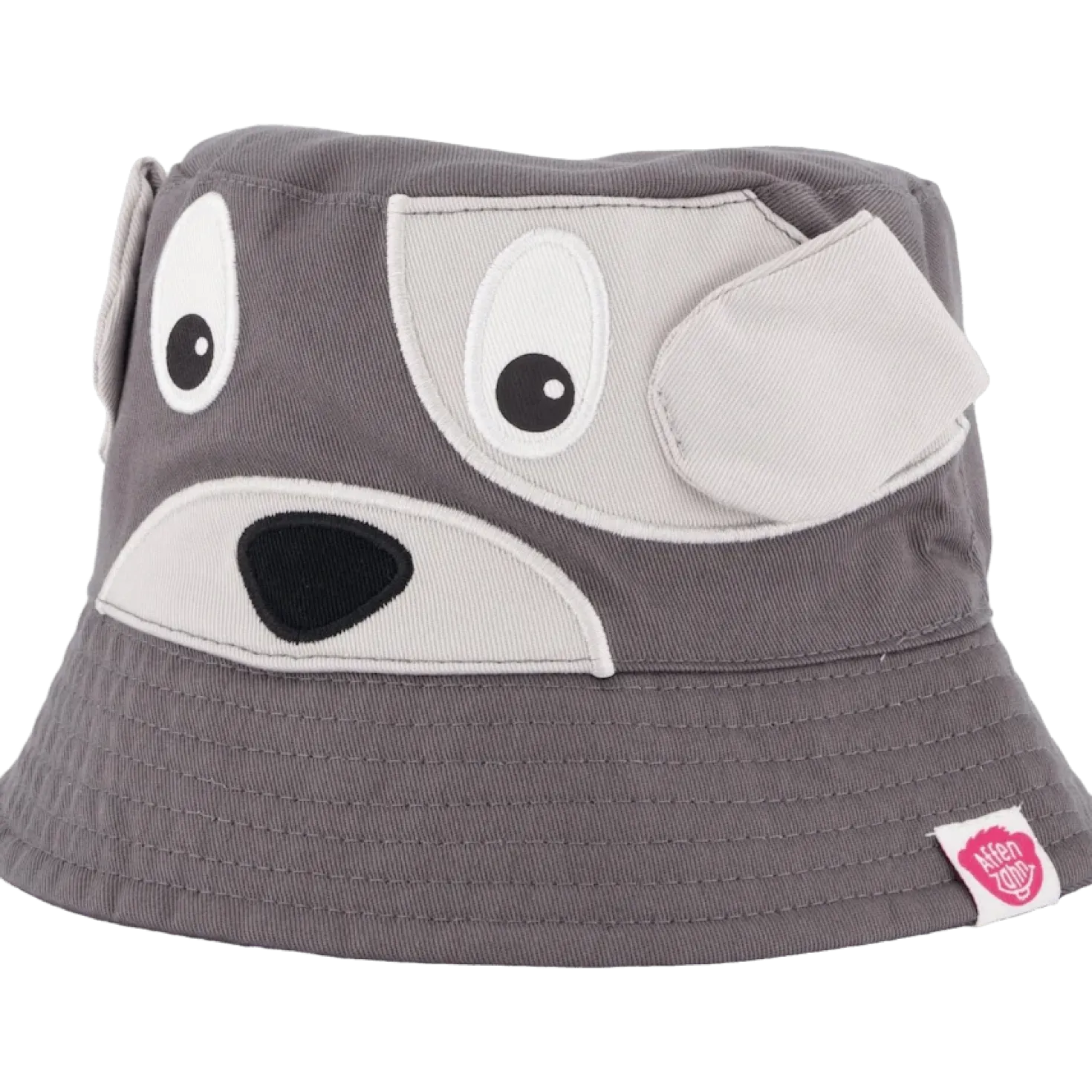 Bucket Hat Dog Grey Small