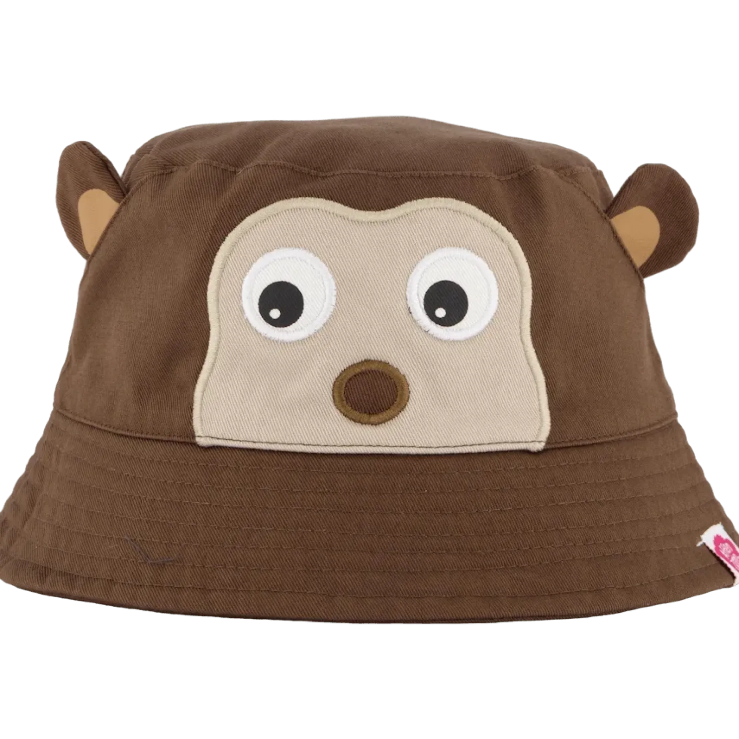 Bucket Hat Monkey Brown Medium