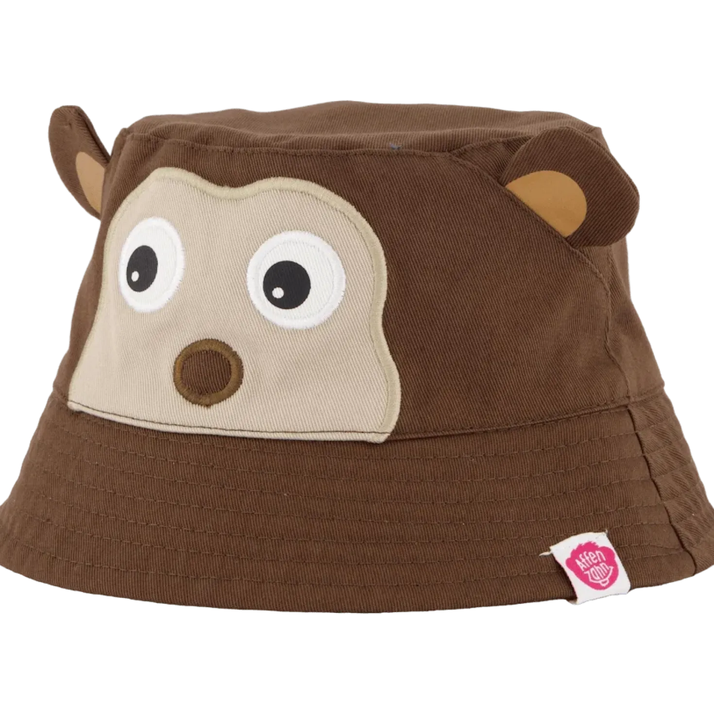 Bucket Hat Monkey Brown Small