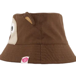 Bucket Hat Monkey Brown Small