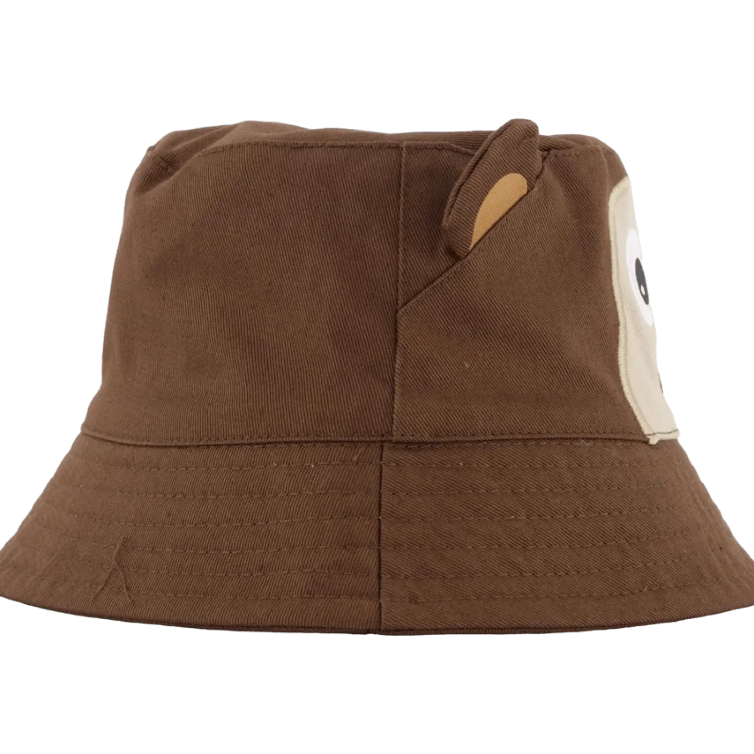 Bucket Hat Monkey Brown Small