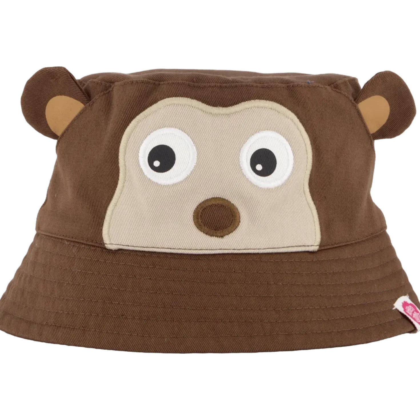 Bucket Hat Monkey Brown Small