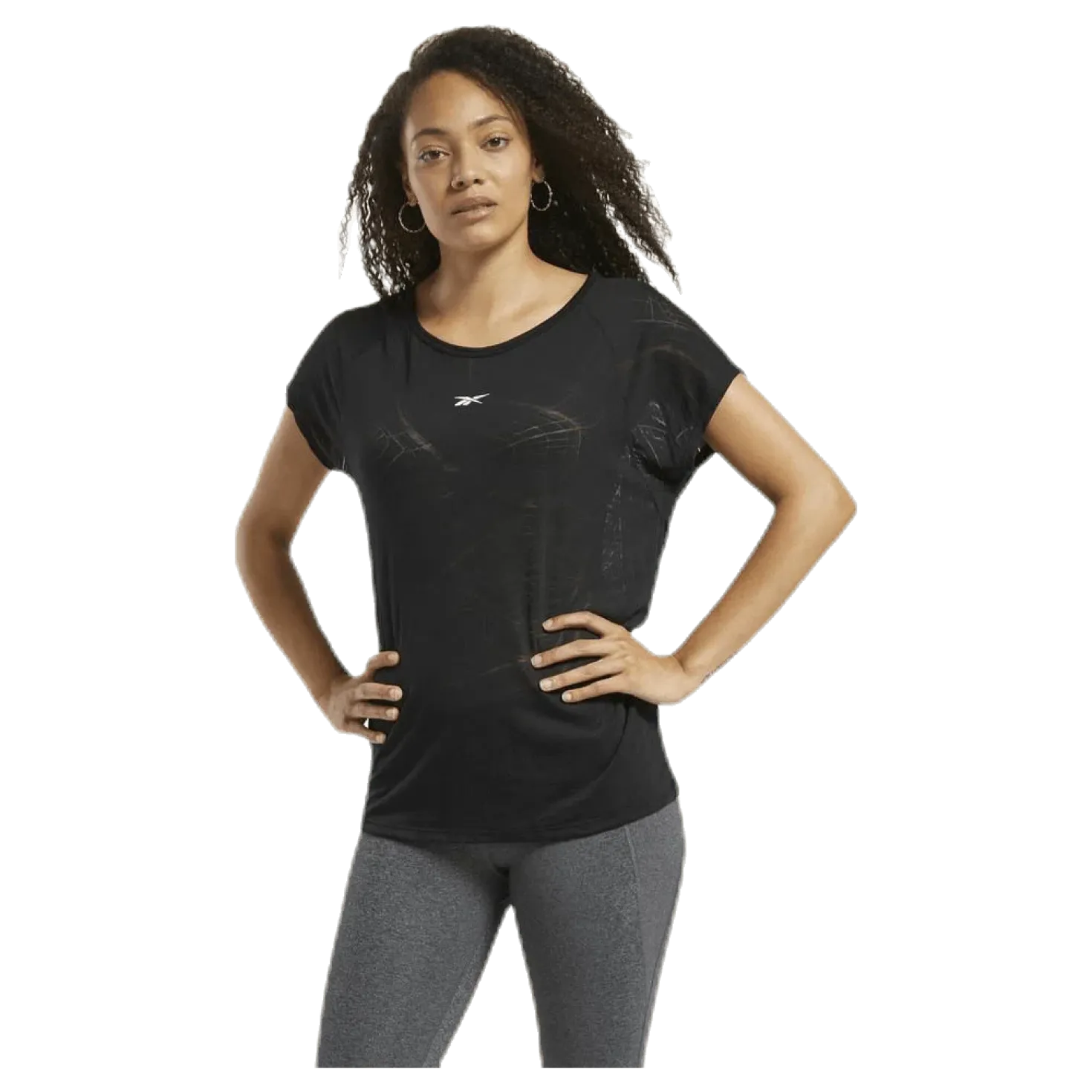 Burnout Tee Black
